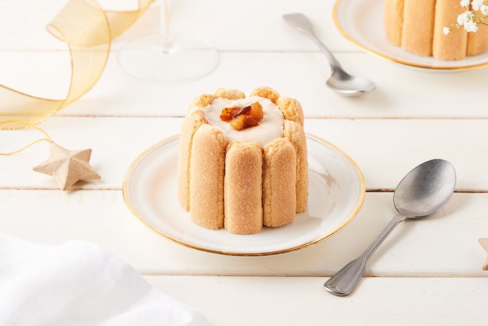 Mini charlotte à la crème de marron