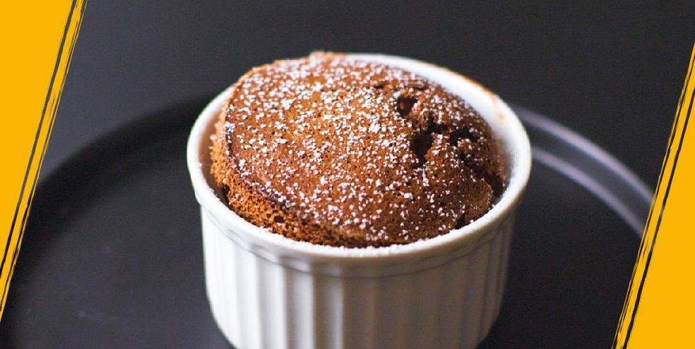 Soufflé chocolat-passion