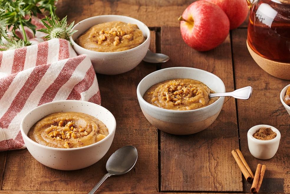 Compote pommes et châtaignes aux épices