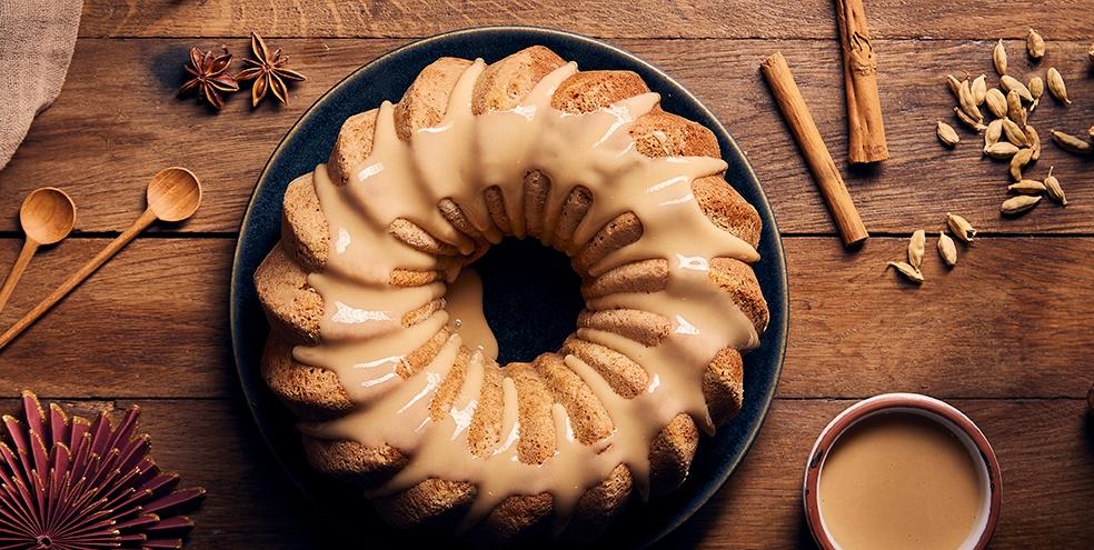 Bundt cake aux épices et au Bailey's
