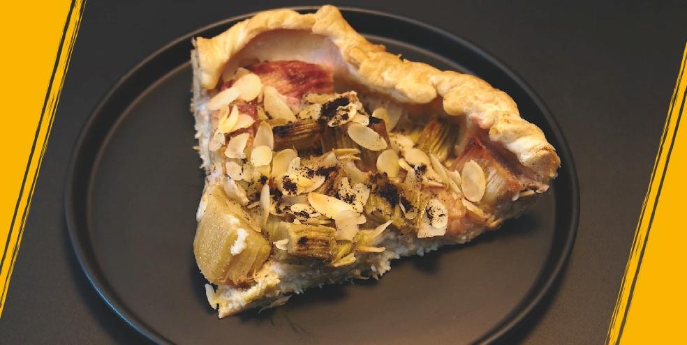 Tarte à la rhubarbe
