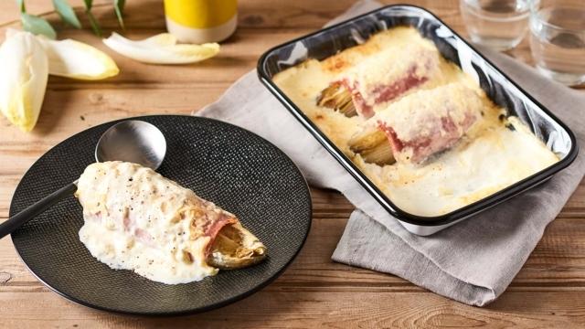 Endives au jambon