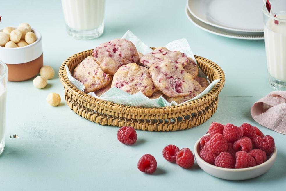 Cookies framboise et citron