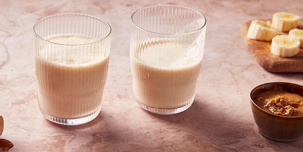 Milkshake au beurre de cacahuètes