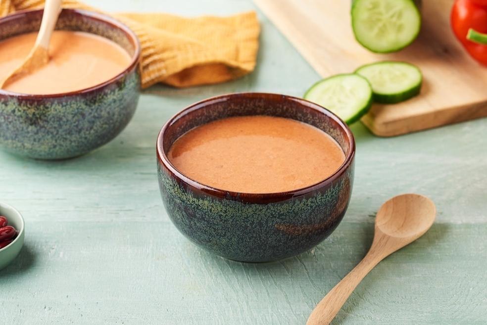 Gaspacho aux haricots rouges