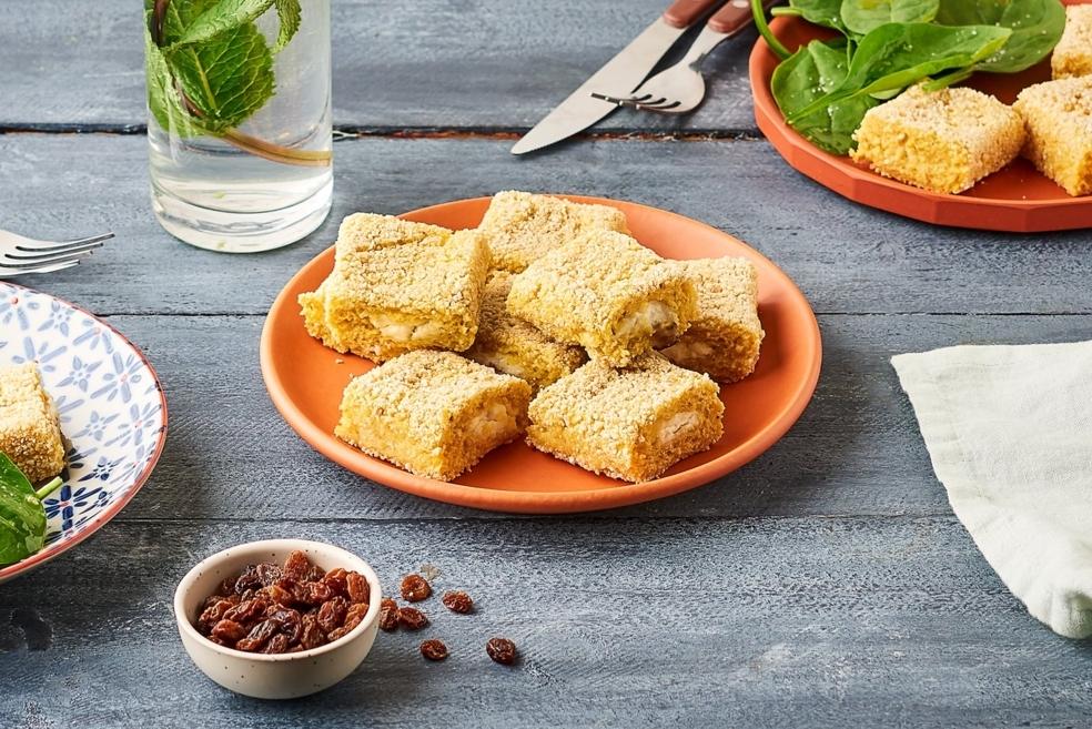 Makrouts salés chèvre et raisins secs