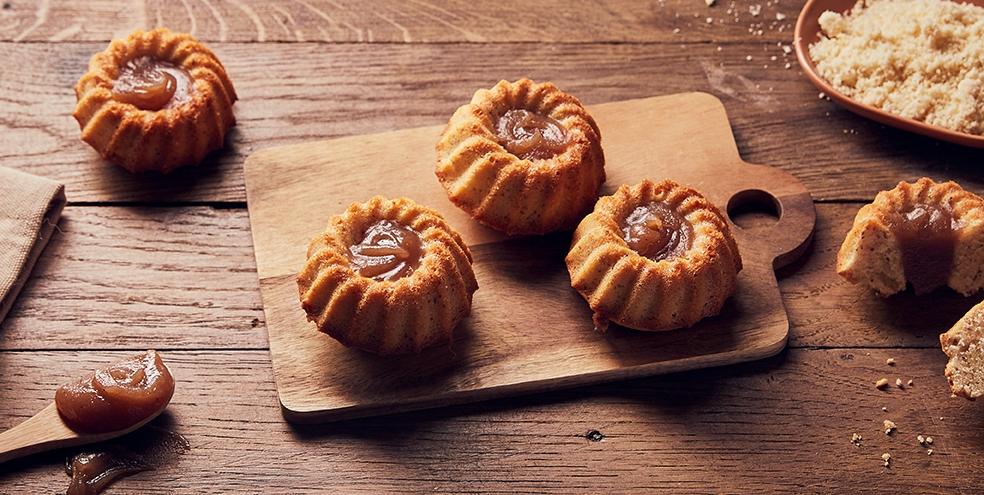 Financiers à la crème de marrons