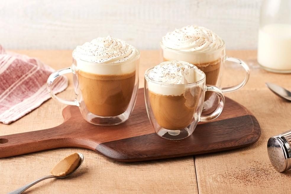 Panna cotta cappuccino