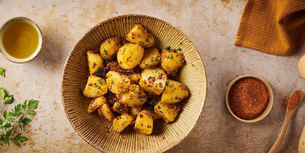Batata Harra - Pommes de terre à la libanaise