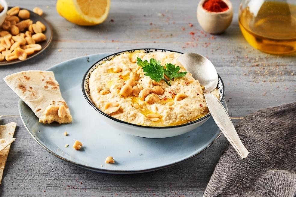 Houmous aux cacahuètes