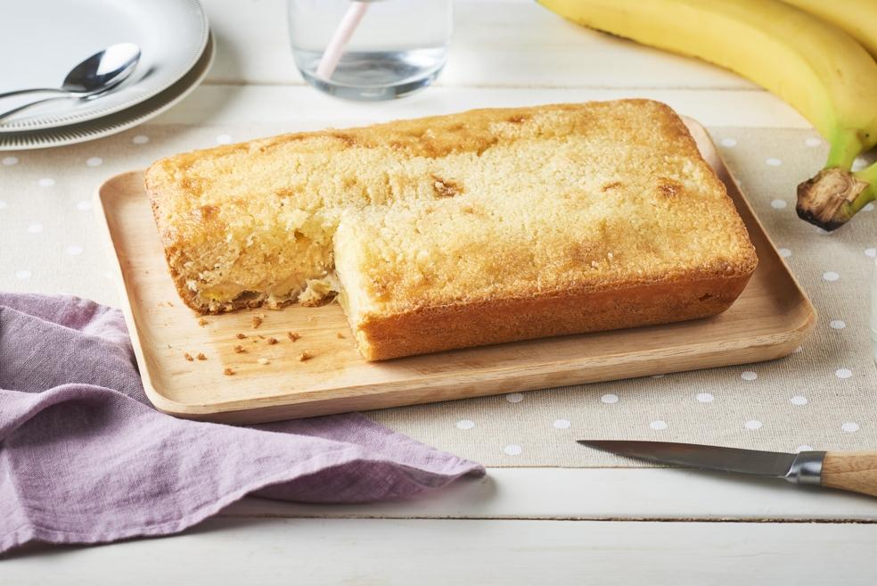 Moelleux banane et noix de coco