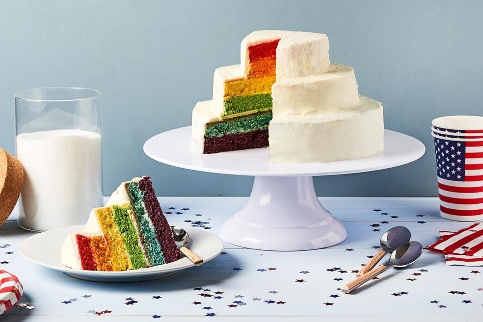 Rainbow cake
