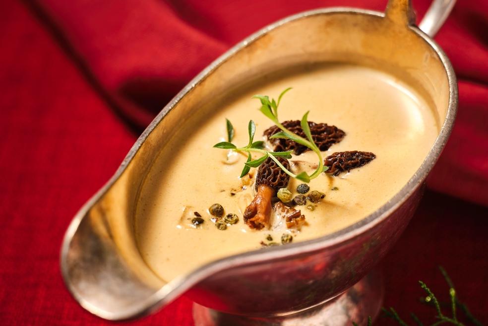 Sauce aux morilles crémeuse
