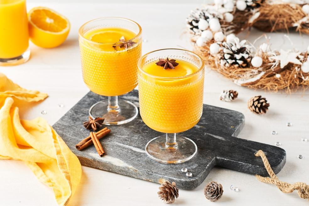 Punch de noël à l'orange