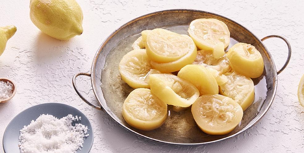 Citrons confits maison