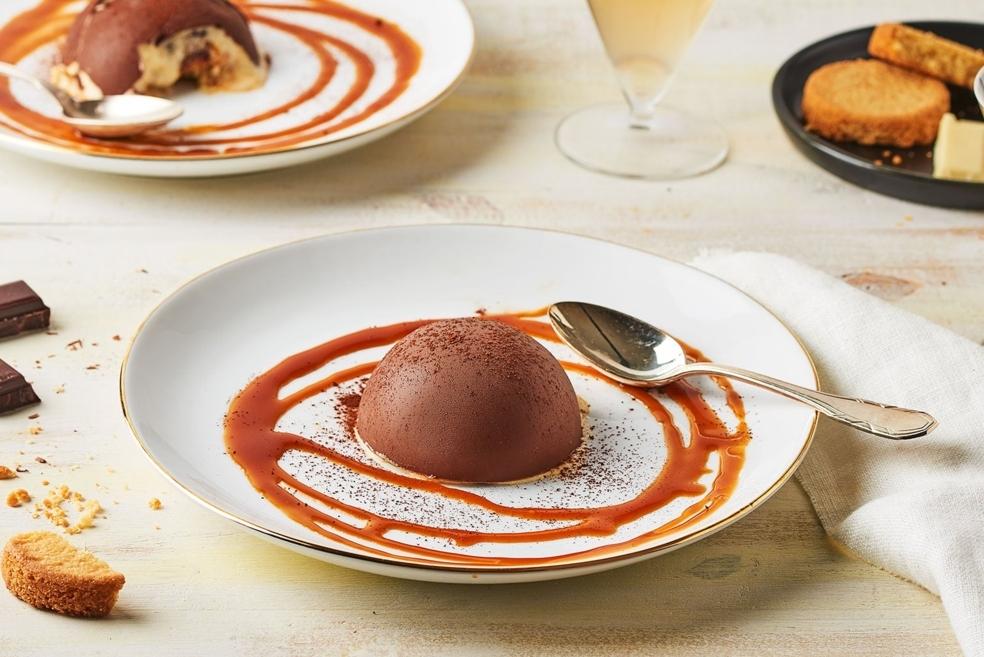 Mystères glacés au caramel beurre salé