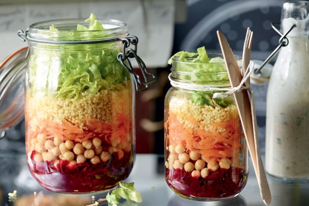 Salade mixte à emporter