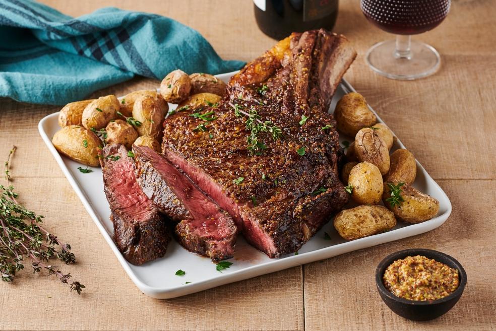 Côte de bœuf au sirop d'agave