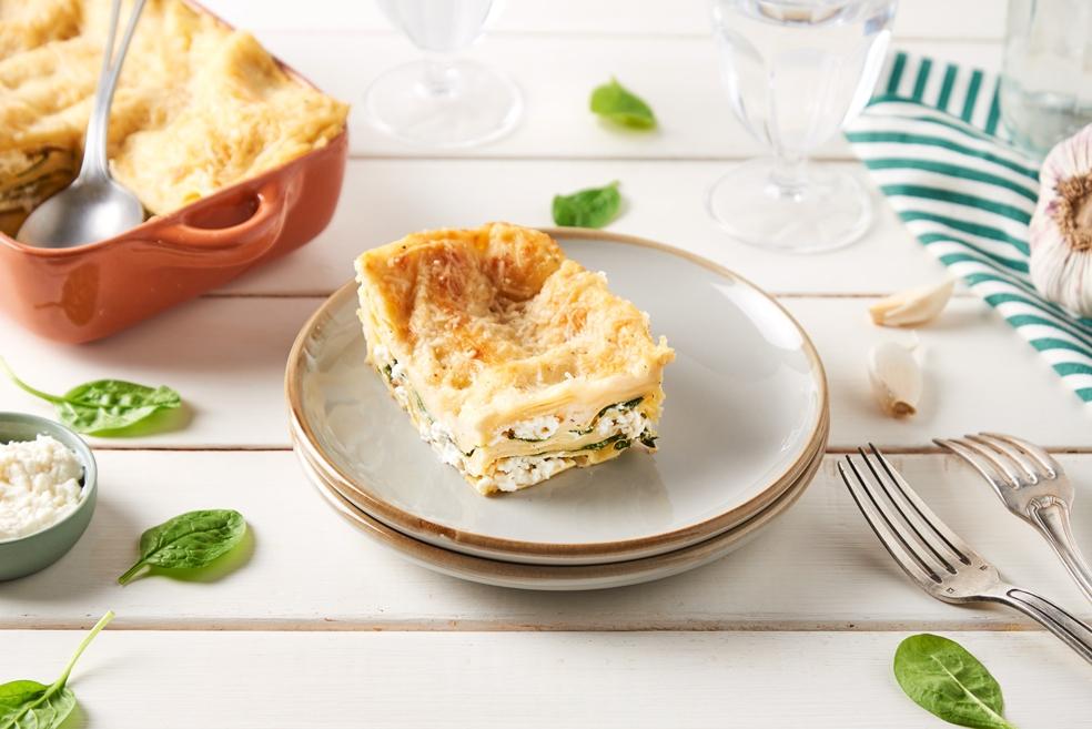Lasagnes ricotta et épinards