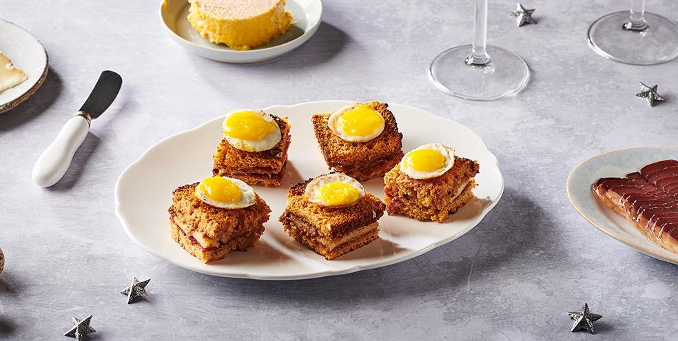 Mini Croque-Madame festifs