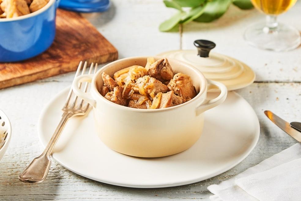 Sauté de porc au cidre