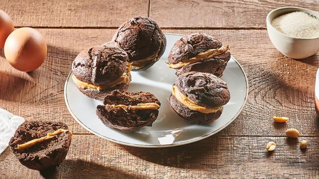 Cookies fourrés au peanut butter