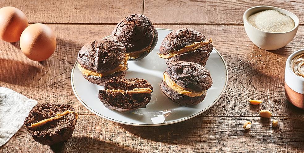 Cookies fourrés au peanut butter