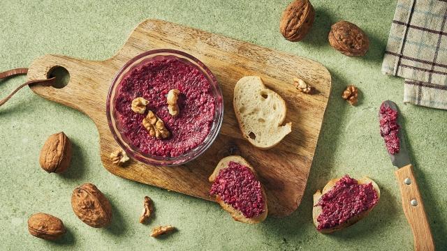 Rillettes végétariennes aux betteraves