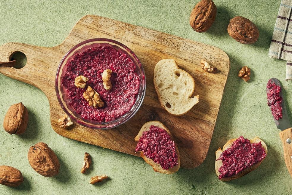 Rillettes végétariennes aux betteraves