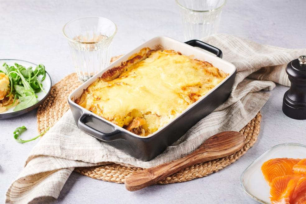 Tartiflette au saumon