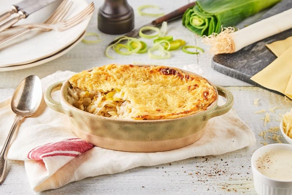 Lasagnes de cabillaud