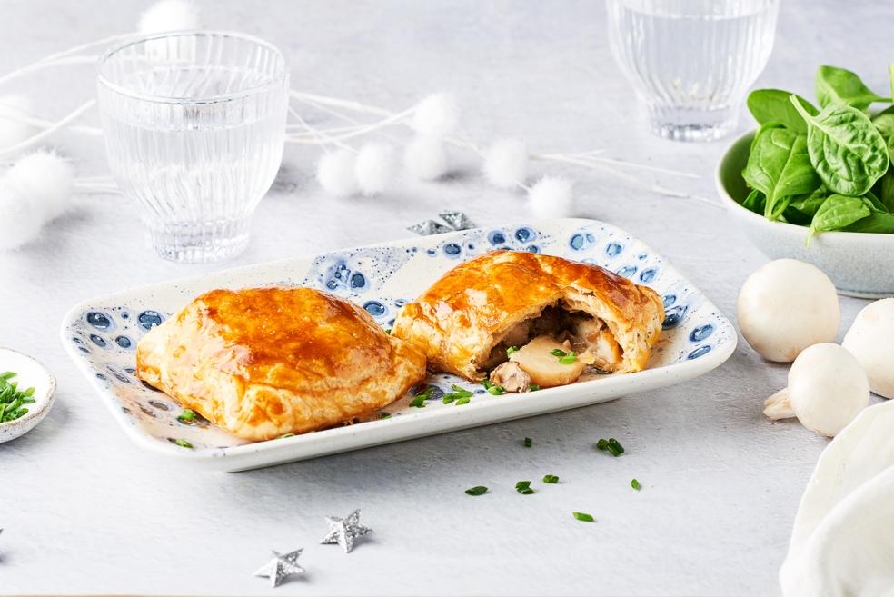 Feuilletés de Saint jacques et ciboulette