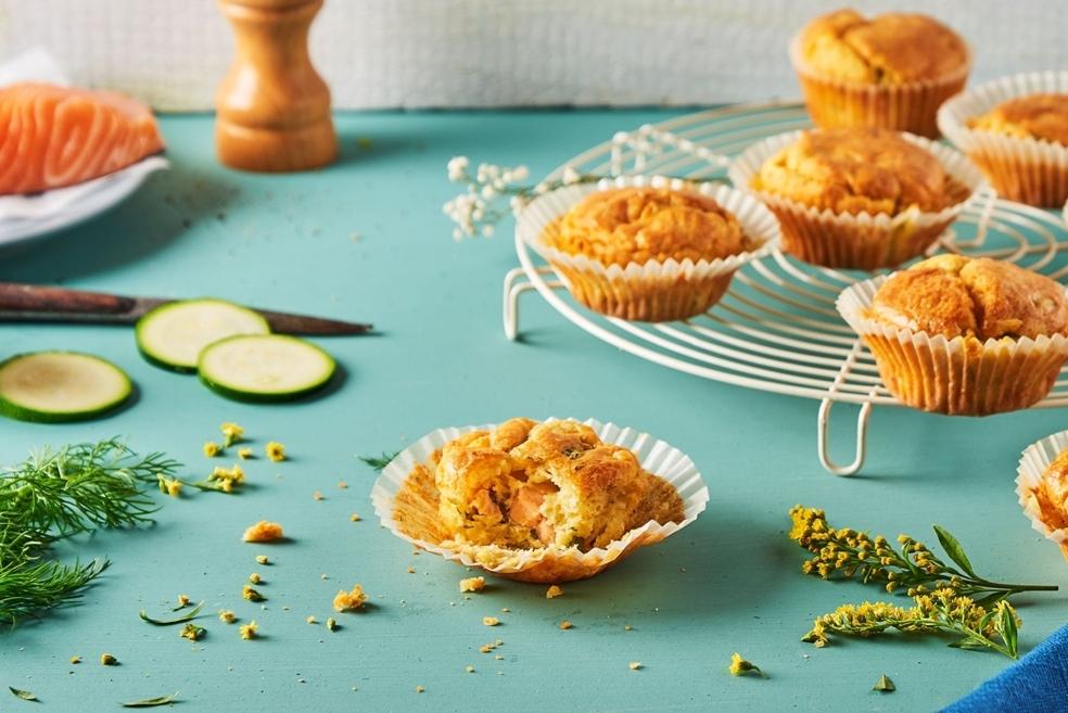 Mini cakes au saumon