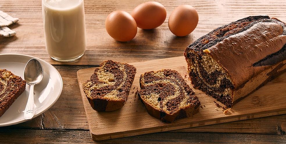 Marbré au chocolat IG bas