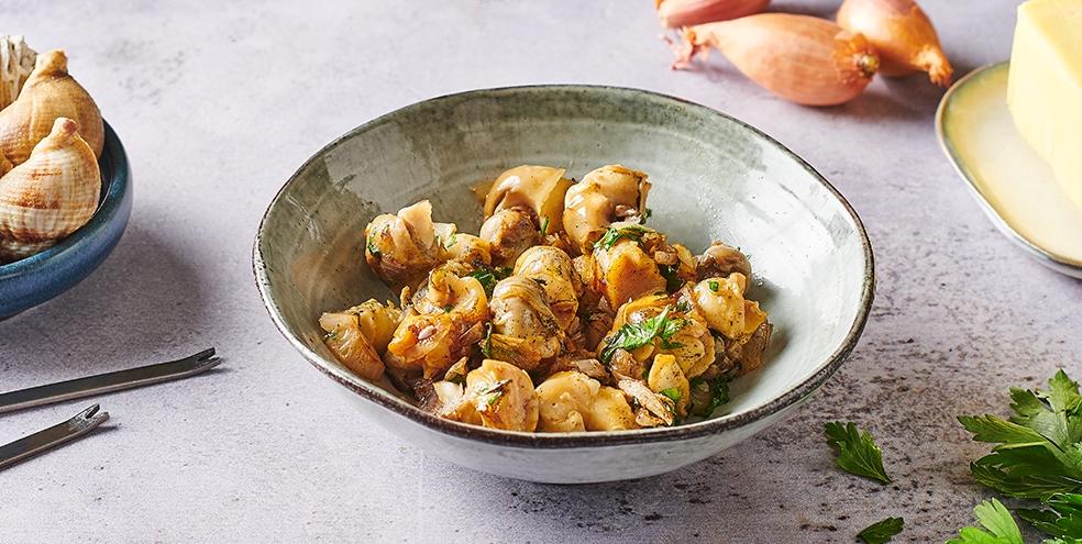 Fricassée de bulots aux herbes