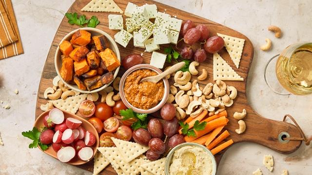 Planche apéro végétarienne