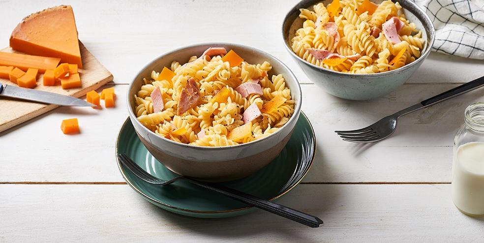 One pot pasta jambon mimolette
