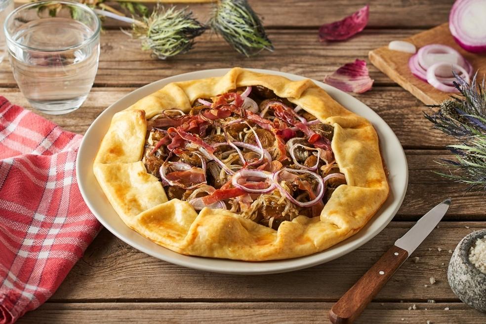 Tarte salée à l’ancienne