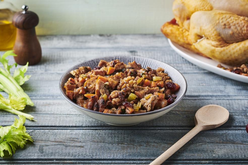 Farce pour la dinde de thanksgiving