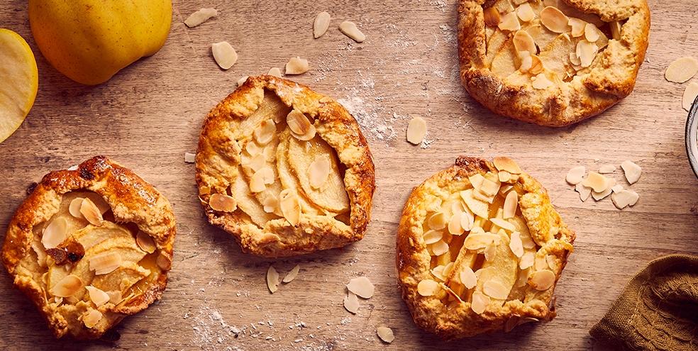 Mini tartes rustiques aux pommes