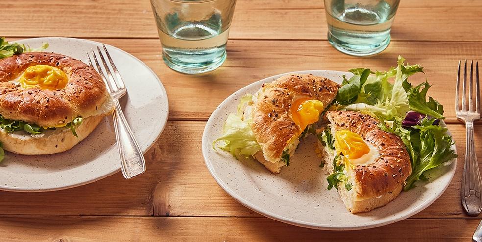 Egg bagels