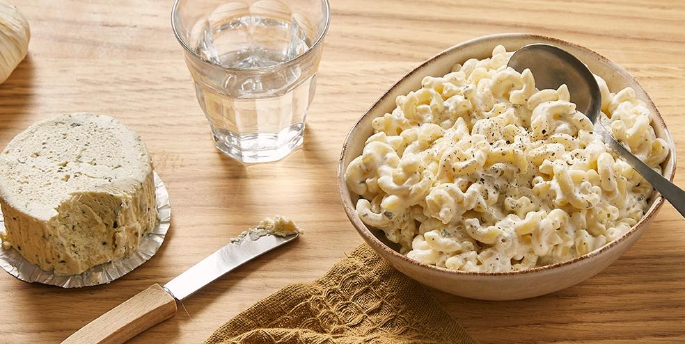 Coquillettes crémeuses au Boursin