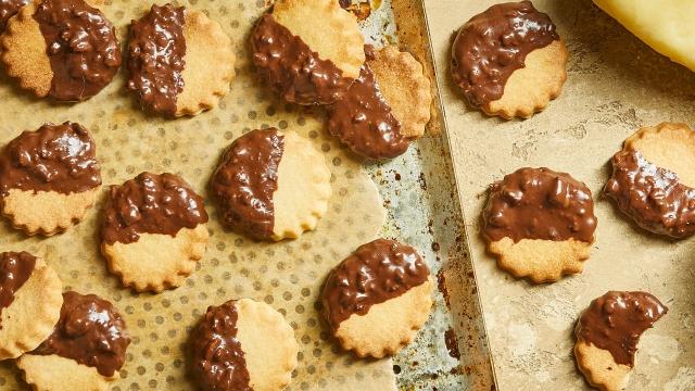 Sablés au chocolat façon rochers