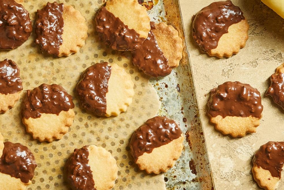 Sablés au chocolat façon rochers