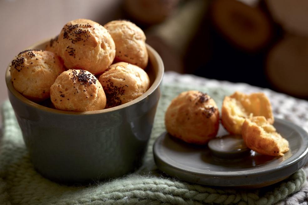Gougères au parmesan