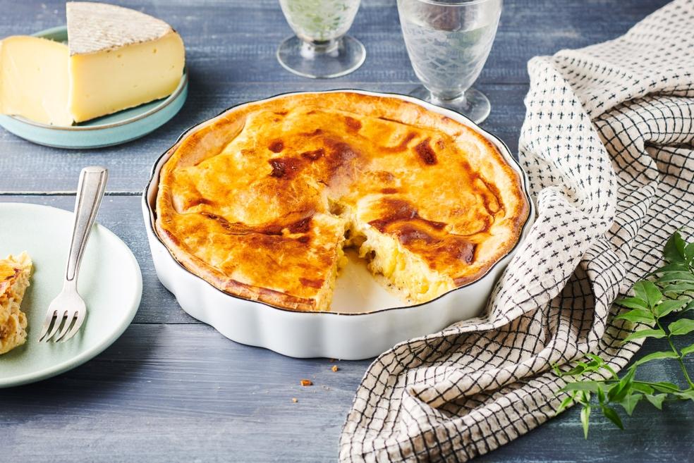 Tourte de pommes de terre et tomme de montagne
