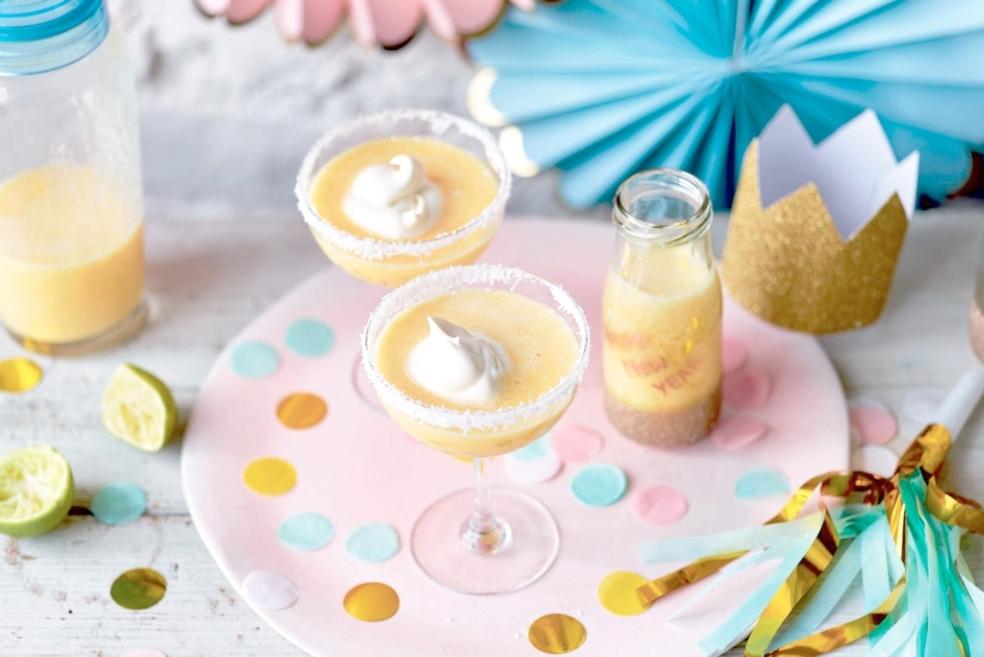 Cocktail tropical à la noix de coco (sans alcool)