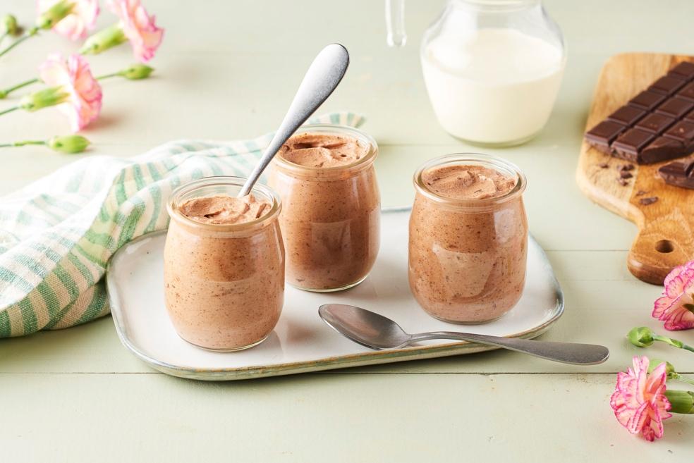 Mousse au chocolat sans œuf
