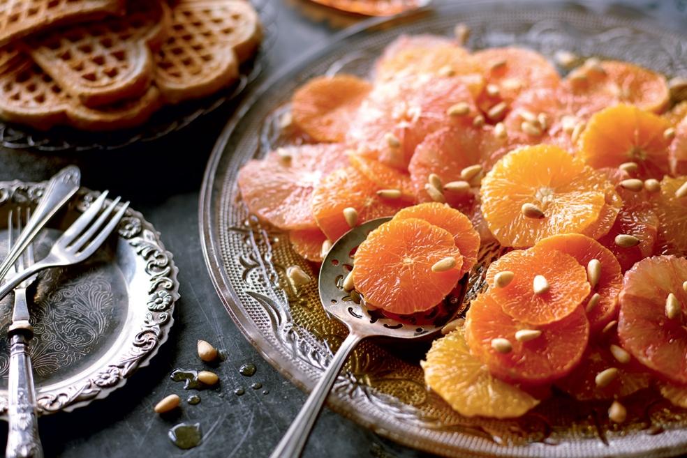 Carpaccio d’agrumes à la cannelle