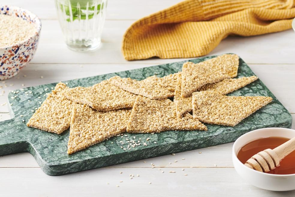 Nougat au miel et graines de sésame | Pasteli